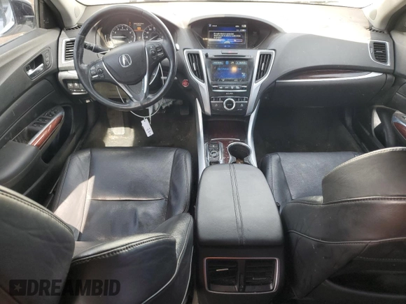2017 Acura TLX V6 w/Technology Pkg with VIN 19UUB3F50HA002421, listed as a Copart auction lot 49846235 with 105,391 mi miles and Salvage title. Bid and sale history available at DreamBid. Image 8.