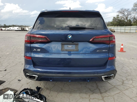 2023 BMW X5 xDrive45e with VIN 5UXTA6C06P9P92118, listed as a Copart auction lot 51798505 with Not provided miles and Salvage title. Bid and sale history available at DreamBid. Image 6.