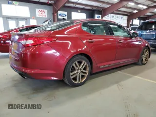 2013 Kia Optima SX with VIN 5XXGR4A65DG121755, listed as a Copart auction lot 63550165 with 231,156 mi miles and Clean title. Bid and sale history available at DreamBid. Image 3.