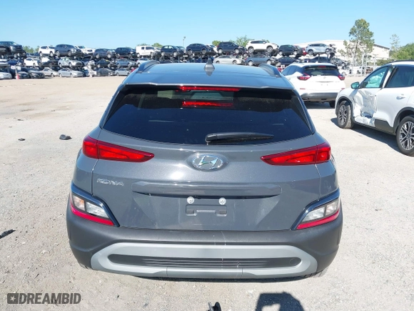 2023 Hyundai Kona SEL with VIN KM8K62AB9PU061431, listed as a IAAI auction lot 41890284 with 3,377 mi miles. Bid and sale history available at carsss.com. Image 15.
