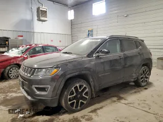 2018 Jeep Compass Limited with VIN 3C4NJDCB6JT329958, listed as a Copart auction lot 45143895 with 89,895 mi miles and Salvage Title. Bid and sale history available at carsss.com. Image 1.