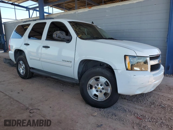 2009 Chevrolet Tahoe LS with VIN 1GNFC13049R138045, listed as a Copart auction lot 61542965 with 194,021 mi miles and Salvage title. Bid and sale history available at DreamBid. Image 4.