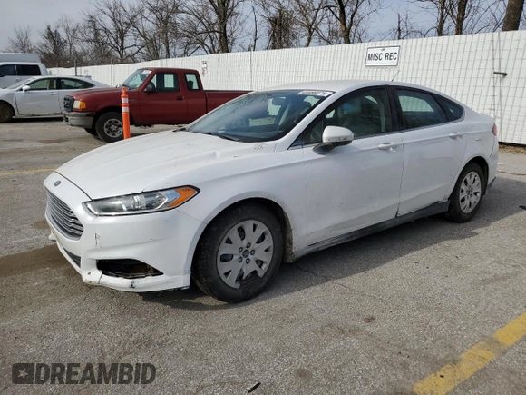2014 Ford Fusion S с VIN 1FA6P0G74E5366729, выставлен на аукционе Copart как лот 49086375 с пробегом 136 079 миль миль и Списание • Salvage title. История ставок и продаж доступна на DreamBid. Изображение 1.