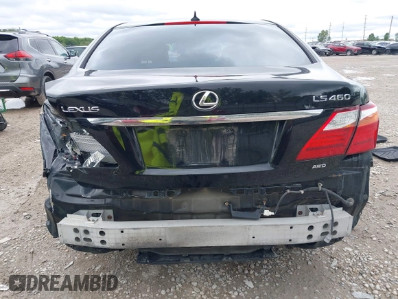 2010 Lexus LS 460 with VIN JTHCL5EF5A5007415, listed as a IAAI auction lot 42340106 with 202,318 mi miles and . Bid and sale history available at DreamBid. Image 17.
