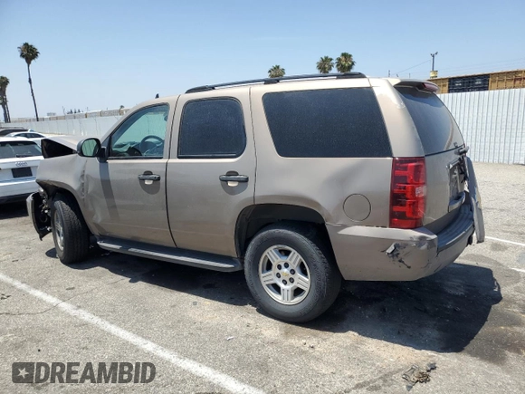 2007 Chevrolet Tahoe LS with VIN 1GNFC13J47R151058, listed as a Copart auction lot 60741285 with 210,749 mi miles and Salvage title. Bid and sale history available at DreamBid. Image 2.
