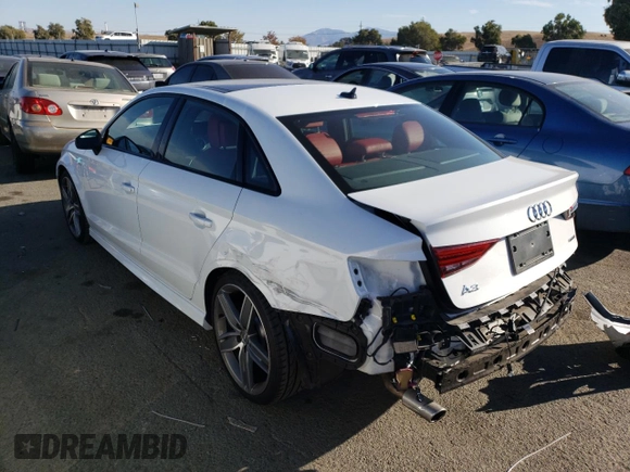 2020 Audi A3 Sedan S line Premium Plus with VIN WAUJEGFF2LA095540, listed as a Copart auction lot 75729743 with 18,852 mi miles. Bid and sale history available at carsss.com. Image 2.