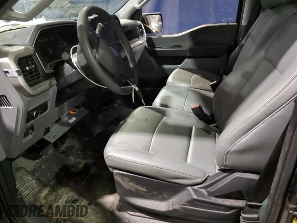 2022 Ford F-150 XL with VIN 1FTEW1EP0NKD52121, listed as a Copart auction lot 46097955 with 69,185 mi miles and Clean Title. Bid and sale history available at carsss.com. Image 7.