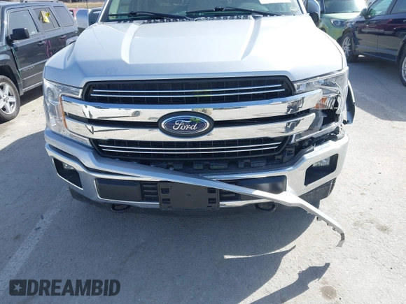 2018 Ford F-150 XL with VIN 1FTEW1E53JKD72694, listed as a IAAI auction lot 41740655 with 150,330 mi miles. Bid and sale history available at carsss.com. Image 6.