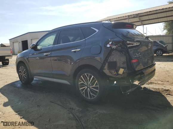 2020 Hyundai Tucson Sport with VIN KM8J33AL3LU237533, listed as a Copart auction lot 50184365 with 81,604 mi miles and Salvage Title. Bid and sale history available at carsss.com. Image 2.