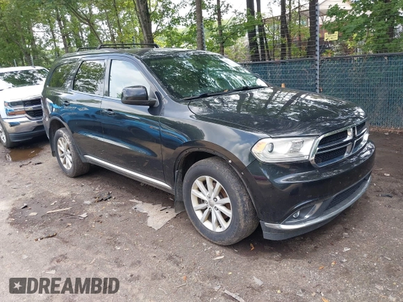 2014 Dodge Durango SXT z VIN 1C4RDJAG0EC972801, wystawiony jako IAAI lot #42754686 z przebiegiem 210 458 mil mil oraz . Historia ofert i sprzedaży dostępna na DreamBid. Obrazek 1.