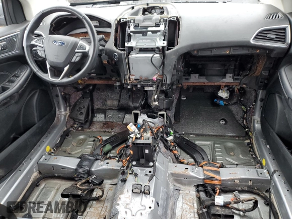 2022 Ford Edge Titanium with VIN 2FMPK4K97NBB07916, listed as a Copart auction lot 52019925 with 0 mi miles and Salvage Title. Bid and sale history available at carsss.com. Image 8.