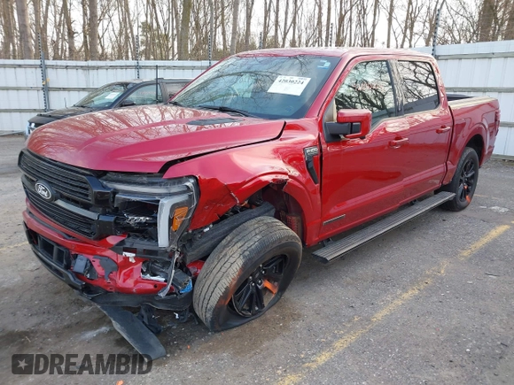 2024 Ford F-150 z VIN 1FTFW7LD0RFA90275, wystawiony jako IAAI lot #42030224 z przebiegiem Nie podano mil oraz . Historia ofert i sprzedaży dostępna na DreamBid. Obrazek 17.