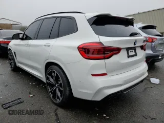 2020 BMW X3 M Competition z VIN 5YMTS0C01L9B23531, wystawiony jako Copart lot #73470892 z przebiegiem 27 432 mil mil oraz . Historia ofert i sprzedaży dostępna na DreamBid. Obrazek 2.