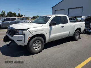 2023 Nissan Frontier S with VIN 1N6ED1CL6PN656848, listed as a Copart auction lot 64481835 with 85,877 mi miles and Clean title. Bid and sale history available at DreamBid. Image 1.