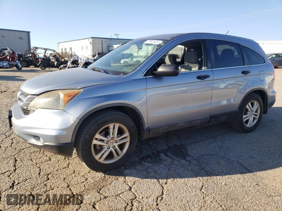 2010 Honda CR-V EX with VIN 5J6RE4H5XAL030634, listed as a Copart auction lot 77531624 with 184,834 mi miles and Salvage Title. Bid and sale history available at carsss.com. Image 1.