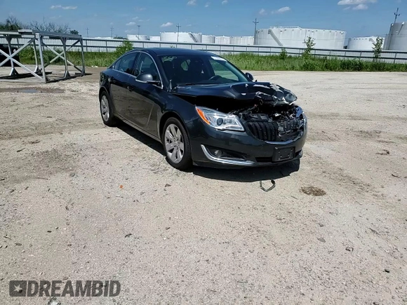 2016 Buick Regal Premium II with VIN 2G4GS5GX4G9157888, listed as a Copart auction lot 61869275 with 57,313 mi miles and Non repairable. Bid and sale history available at DreamBid. Image 13.