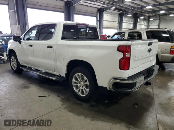 2023 Chevrolet Silverado 1500 LTZ with VIN 3GCUDGE85PG358780, listed as a Copart auction lot 72522734 with 22,172 mi miles and Salvage Title. Bid and sale history available at carsss.com. Image 2.