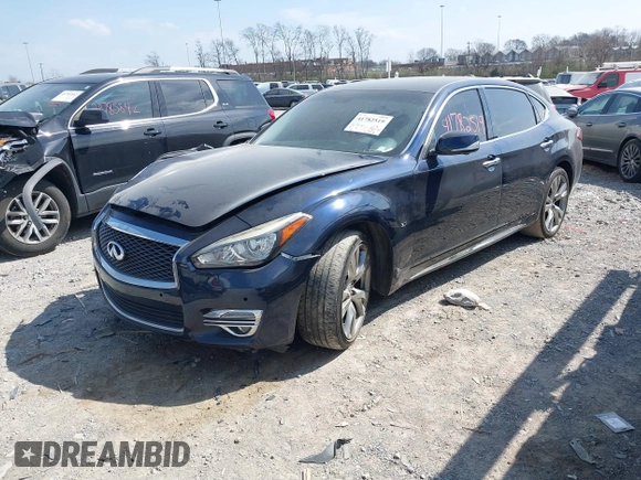 2015 Infiniti Q70 with VIN JN1BY1PP7FM601789, listed as a IAAI auction lot 41782519 with 140,158 mi miles and . Bid and sale history available at DreamBid. Image 18.
