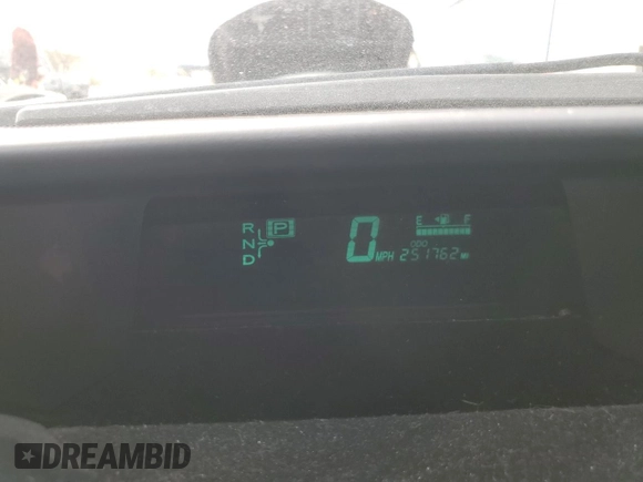2008 Toyota Prius with VIN JTDKB20U083383966, listed as a Copart auction lot 52203675 with 251,762 mi miles and Salvage Title. Bid and sale history available at carsss.com. Image 9.