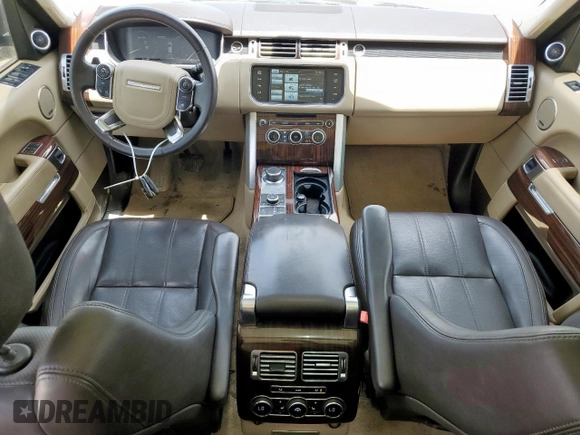 2014 Land Rover Range Rover HSE with VIN SALGS2WF4EA151689, listed as a Copart auction lot 65236805 with 128,984 mi miles and Clean title. Bid and sale history available at DreamBid. Image 8.