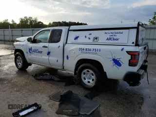 2024 Nissan Frontier S with VIN 1N6ED1CL7RN670390, listed as a Copart auction lot 53747085 with 2,573 mi miles and Salvage title. Bid and sale history available at DreamBid. Image 2.