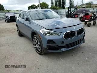 2023 BMW X2 xDrive28i with VIN WBXYJ1C07P5V54492, listed as a Copart auction lot 80983664 with 24,178 mi miles and Salvage Title. Bid and sale history available at carsss.com. Image 12.