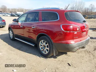 2012 Buick Enclave Leather with VIN 5GAKVCED2CJ360071, listed as a IAAI auction lot 41995399 with 145,565 mi miles and . Bid and sale history available at carsss.com. Image 3.