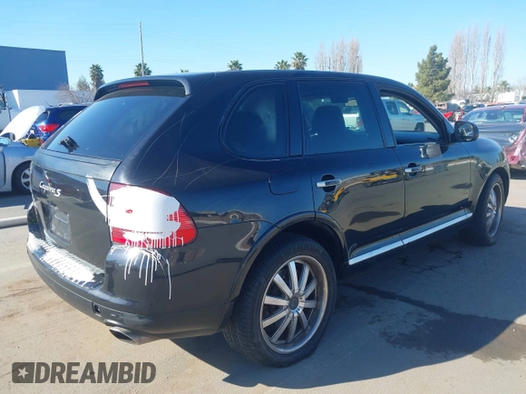 2004 Porsche Cayenne S with VIN WP1AB29P74LA64484, listed as a IAAI auction lot 41414202 with 163,535 mi miles. Bid and sale history available at carsss.com. Image 4.