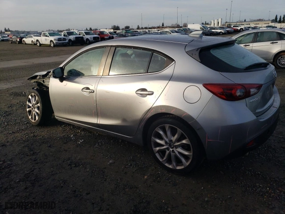 2014 Mazda Mazda3 s Grand Touring with VIN JM1BM1M3XE1102799, listed as a Copart auction lot 41412325 with NaN miles and Salvage Title. Bid and sale history available at carsss.com. Image 2.