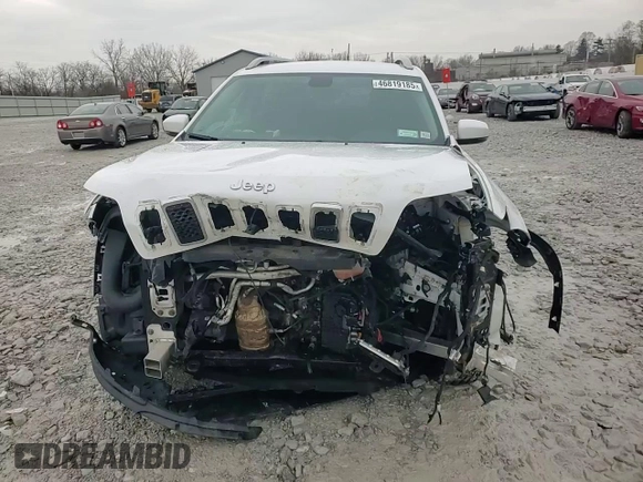 2019 Jeep Cherokee Limited with VIN 1C4PJMDX2KD106973, listed as a Copart auction lot 46819185 with Not Provided miles and Salvage Title. Bid and sale history available at DreamBid. Image 12.