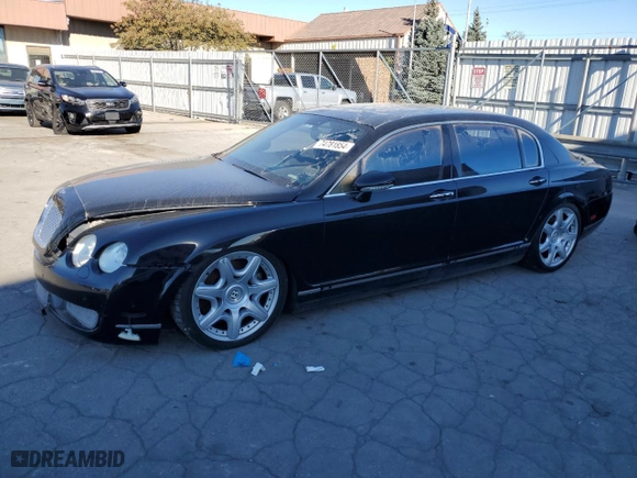 2006 Bentley Continental Flying Spur with VIN SCBBR53W36C034052, listed as a Copart auction lot 74781854 with 119,623 mi miles and Clean Title. Bid and sale history available at carsss.com. Image 1.
