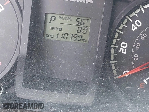 2016 Toyota Tacoma SR5 with VIN 5TFAX5GN0GX057704, listed as a IAAI auction lot 41890138 with 110,799 mi miles. Bid and sale history available at carsss.com. Image 16.