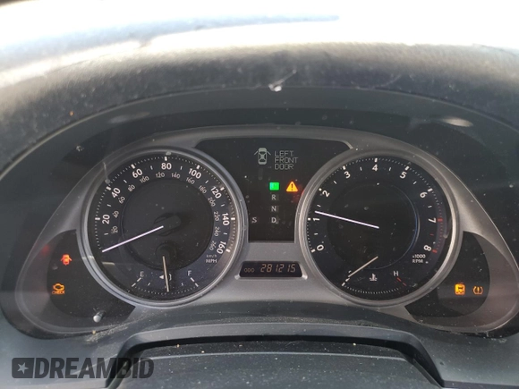 2007 Lexus IS 350 with VIN JTHBE262575016530, listed as a Copart auction lot 50787745 with 281,215 mi miles and Clean Title. Bid and sale history available at DreamBid. Image 9.