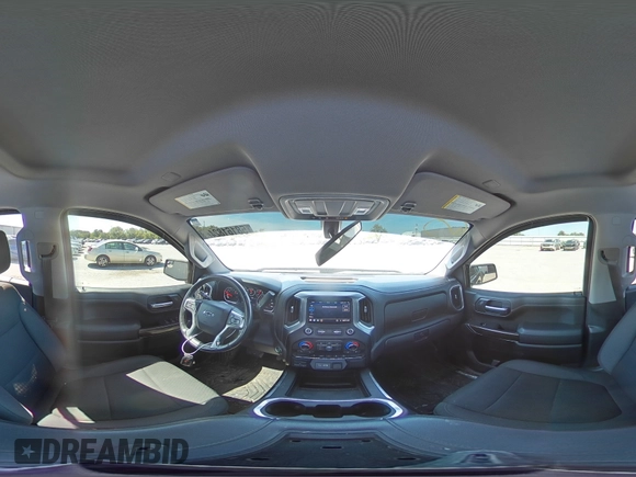 2021 Chevrolet Silverado 1500 RST with VIN 3GCUYEED8MG215050, listed as a Copart auction lot 58161824 with 86,409 mi miles and Salvage Title. Bid and sale history available at DreamBid. Image 12.