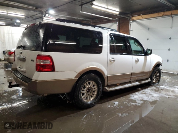 2013 Ford Expedition EL XLT with VIN 1FMJK1J57DEF27598, listed as a Copart auction lot 87609345 with 192,345 mi miles and Salvage Title. Bid and sale history available at carsss.com. Image 3.