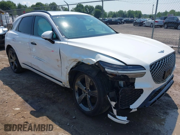 2022 Genesis GV70 2.5T с VIN KMUMADTB1NU044007, выставлен на аукционе IAAI как лот 42623087 с пробегом 30 978 миль миль и . История ставок и продаж доступна на DreamBid. Изображение 1.