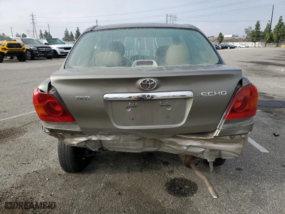2003 Toyota ECHO with VIN JTDAT123630268497, listed as a Copart auction lot 83375064 with 207,769 mi miles and Salvage Title. Bid and sale history available at carsss.com. Image 6.