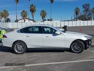 2024 BMW 5 Series 530i with VIN WBA43FJ05RCR63656, listed as a IAAI auction lot 41637624 with 11,066 mi miles. Bid and sale history available at carsss.com. Image 14.