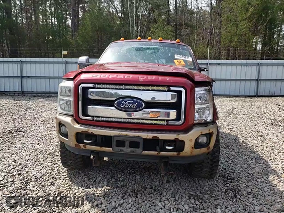2014 Ford F-350 XLT with VIN 1FT8W3BT5EEA46315, listed as a Copart auction lot 54529675 with Not provided miles and Salvage title. Bid and sale history available at DreamBid. Image 13.