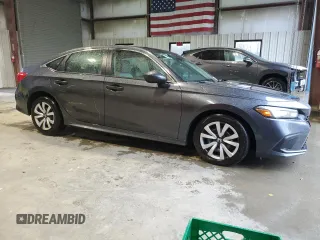2024 Honda Civic LX z VIN 2HGFE2F24RH524522, wystawiony jako Copart lot #52168485 z przebiegiem 8503 mil mil oraz Szkoda całkowita • Salvage title. Historia ofert i sprzedaży dostępna na DreamBid. Obrazek 4.