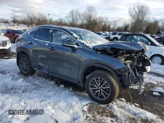2022 Lexus NX 350 z VIN JTJAGCEZ8N2002807, wystawiony jako Copart lot #43778315 z przebiegiem 11 735 mil mil oraz Szkody całkowita. Historia ofert i sprzedaży dostępna na DreamBid. Obrazek 4.