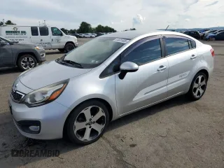2013 Kia Rio EX with VIN KNADN4A35D6229924, listed as a Copart auction lot 64631465 with 91,953 mi miles and Clean title. Bid and sale history available at DreamBid. Image 1.