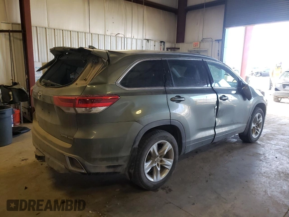 2019 Toyota Highlander Limited с VIN 5TDDZRFH3KS917491, выставлен на аукционе Copart как лот 37981443 с пробегом 84 704 миль миль и . История ставок и продаж доступна на DreamBid. Изображение 3.