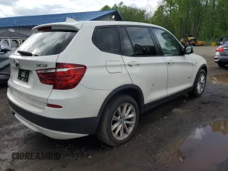 2014 BMW X3 xDrive28i with VIN 5UXWX9C51E0D17523, listed as a Copart auction lot 56364895 with 155,656 mi miles and Clean Title. Bid and sale history available at DreamBid. Image 3.