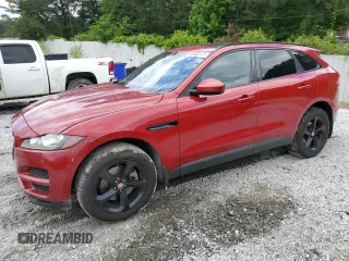 2018 Jaguar F-Pace 35t Premium z VIN SADCJ2EV7JA250815, wystawiony jako Copart lot #56852175 z przebiegiem 63 146 mil mil oraz Tytuł czysty. Historia ofert i sprzedaży dostępna na DreamBid. Obrazek 1.