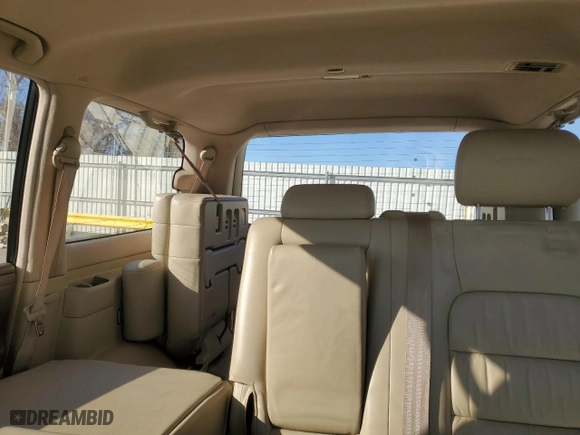 2003 Lexus LX 470 with VIN JTJHT00W533525098, listed as a Copart auction lot 82814794 with 0 mi miles and Salvage Title. Bid and sale history available at carsss.com. Image 10.