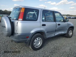 2001 Honda CR-V LX with VIN JHLRD28471C000630, listed as a Copart auction lot 76258504 with 93,501 mi miles and Salvage Title. Bid and sale history available at carsss.com. Image 3.