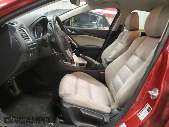 2015 Mazda 6 i Sport with VIN JM1GJ1U57F1203638, listed as a Copart auction lot 50245305 with 99,721 mi miles and Clean Title. Bid and sale history available at DreamBid. Image 7.