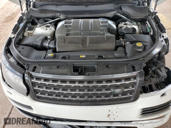 2017 Land Rover Range Rover with VIN SALGW2FEXHA371662, listed as a Copart auction lot 59715995 with 55,365 mi miles and Salvage title. Bid and sale history available at DreamBid. Image 12.