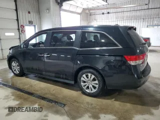 2016 Honda Odyssey EX-L with VIN 5FNRL5H63GB153195, listed as a Copart auction lot 53868175 with 142,597 mi miles and Salvage Title. Bid and sale history available at carsss.com. Image 2.
